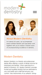 Mobile Screenshot of moderndentistry.com